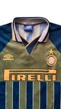 RARE Maglia Shirt Trikot Camiseta Fc Inter Umbro third 1995/96 Vintage Football
