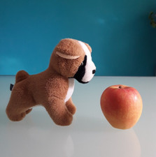 "TRUDI" plush, dog, brown