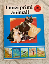 I MIEI PRIMI ANIMALI-1 LIBRICINO ILLUSTRATO PER BAMBINI-EDITRICE PICCOLI 1978-