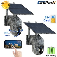 2 * 4G LTE 2.5K telecamera di