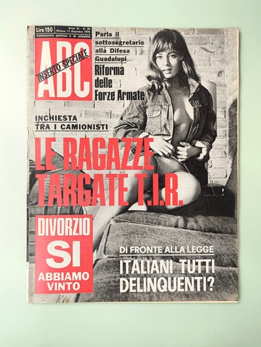 Abc dicembre 1970 raffaella - dicembre,