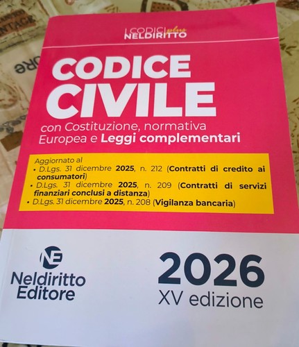 Codice civile 2026 - civile,