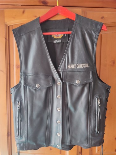 Gilet pelle harley davidson - gilet,