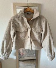 Giacca corta Teddy Donna Crema
