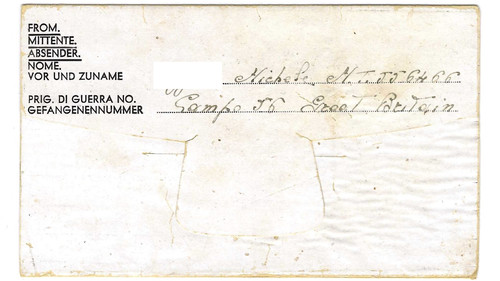 Lettera prigionieri guerra - lettera,