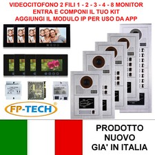 Videocitofono fili 3 4 - 2,