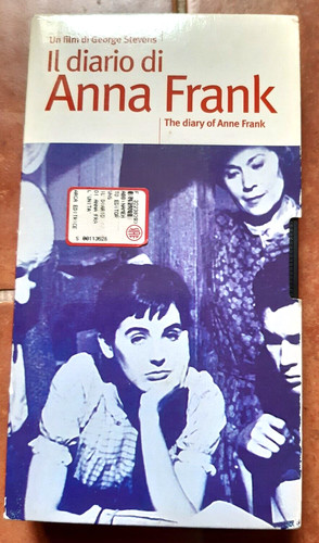 Diario anna frank vhs - diario,
