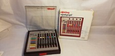 -- C -- ROTRING COLLEGE SET RAPIDOGRAPH-- UNBENUTZ -- UNUSED -- NUOVO --