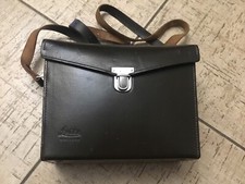 ? Antica / Vintage Borsa originale Leitz Wetzlar in cuoio corredo Leica