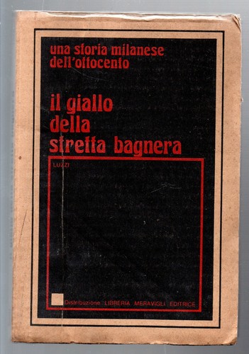 Giovanni luzzi giallo della - luzzi,