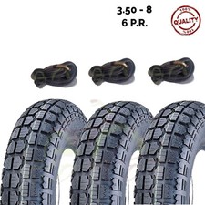 3 GOMME 3.50-8 6PR + CAMERE