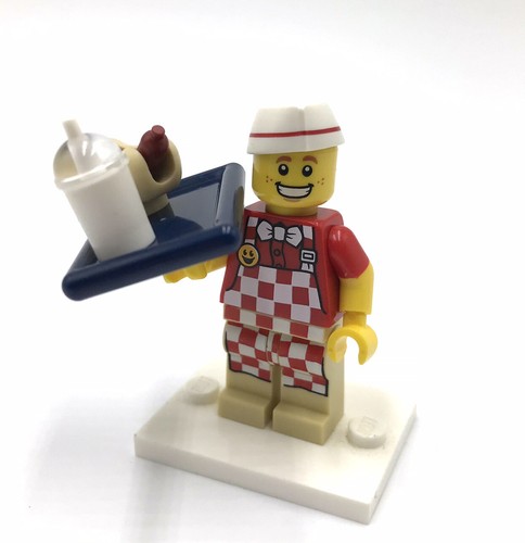 Lego hot dog vendor - hot,