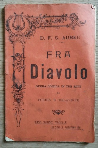 Antico libretto dell opera - antico, fra