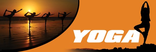 Banner vinile yoga piedi - vinile,