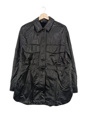 ZARA Giacca in ecopelle Donna