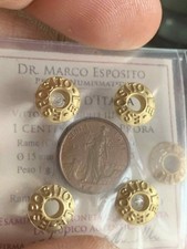 RARO 1 CENTESIMO 1911 FDC ROSSO PERIZIATO