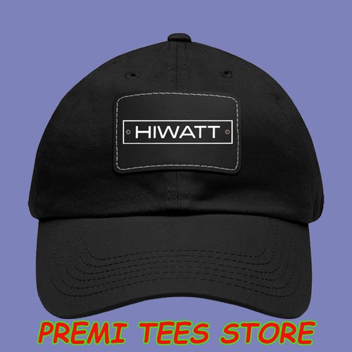 Hiwatt black dad hat - hiwatt, with