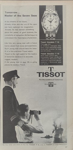 Tissot pubblicità originale - tissot,