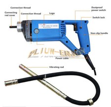 Vibratore per calcestruzzo portatile elettrico 220V betoniera portatile 1300W 13000RPM