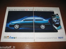 *AN80=SEAT CORDOBA=PUBBLICITA'=ADVERTISING=WERBUNG=COUPURE=