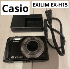 Fotocamera digitale compatta Casio EXILIM EX-H15 14,1MP funzionamento confermato dal Giappone