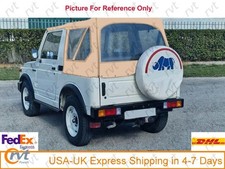 Soft top premium Suzuki Samurai 1986-1994-colore marrone sabbia tela alta qualità