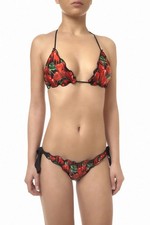 Womens Triangle Bikini Happy