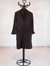 Women's Black Brown Coat
