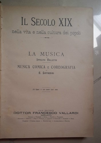Secolo xix nella vita - il,