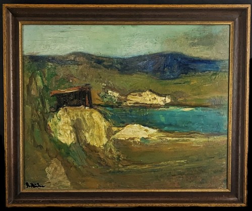 Vecchio dipinto olio - dipinto,