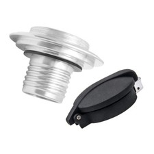 Tappo serbatoio alluminio nero