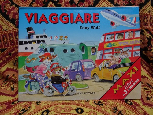 Tony wolf viaggiare - tony, maxi