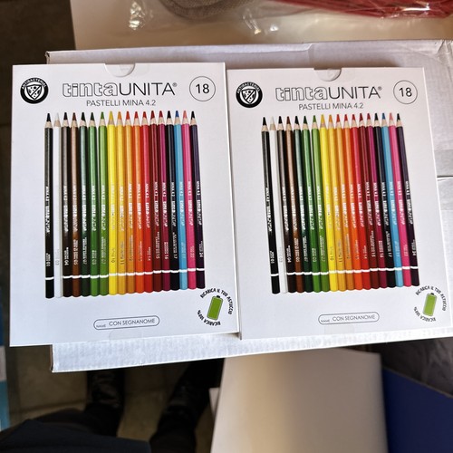 Pastelli tinta unita mina - pastelli, 18