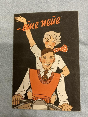 Foglio pubblicitario originale