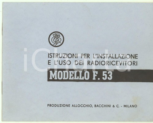 1970 milano allocchio - ca,