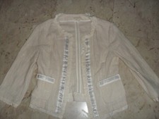 GIACCA GIUBBOTTO MONNALISA CHIC  Tg 11 anni CON APPLICAZIONI MADE IN ITALY