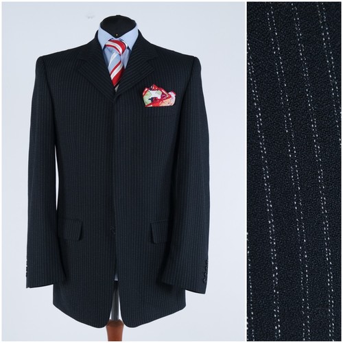 Blazer uomo righe nero - blazer,