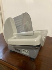 Affettatrice Elettrica RGV Lama 22 cm con Base in Acciaio Ausonia 220