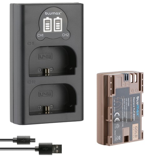 Batteria caricatore lcd - caricatore,