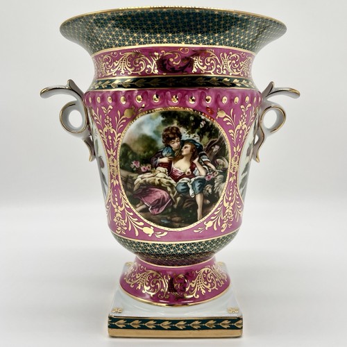 Vaso urna porcellana royal - vaso,