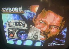 CYBORG X COMMODORE 64 FLOPPY