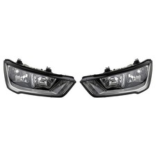 Set Fanali Adatto A per Audi A1 8X H7 H15 Sx. Dx. 01/15- Con Lwr M.Blinkl