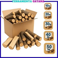 legna da ardere secca essiccata tronchetti di quercia per camino stufa barbecue