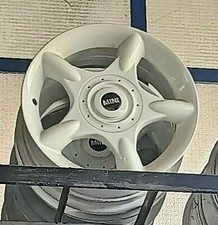 CERCHI IN LEGA 16" ORIGINALI MINI ONE D PERSONALIZZATI COLORE BIANCO - BIANCHI