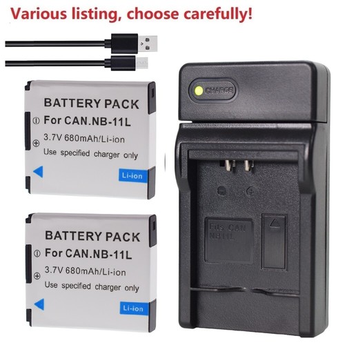 Battery charger for - charger, canon