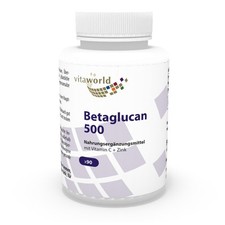 Beta-glucano 500mg 90 Capsule Vita World Produzione in farmacia in Germania