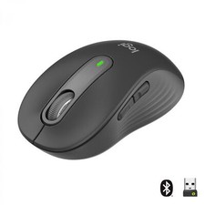 Logitech Signature M650 Mouse Wireless Bluetooth 2000 DPI Grafite 910-006253