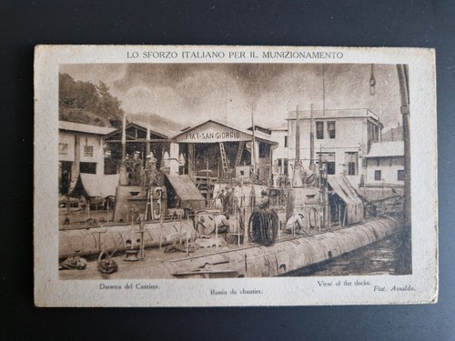 Cartolina originale fiat - cartolina,