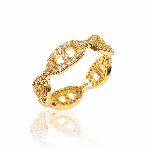 Anello fascia infinita maglia
