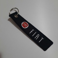 Portachiavi Fiat Tessuto Nero